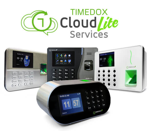 biometric time clock no monthly fee